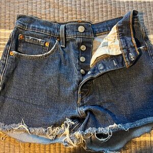 Stylish Blue Denim Women's Shorts